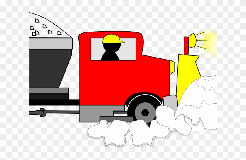 Snow Plowing Clipart #1407706