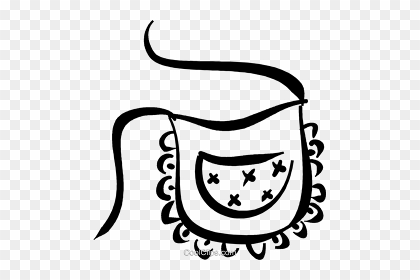 Apron Royalty Free Vector Clip Art Illustration - Avental Vetor Png #1407745