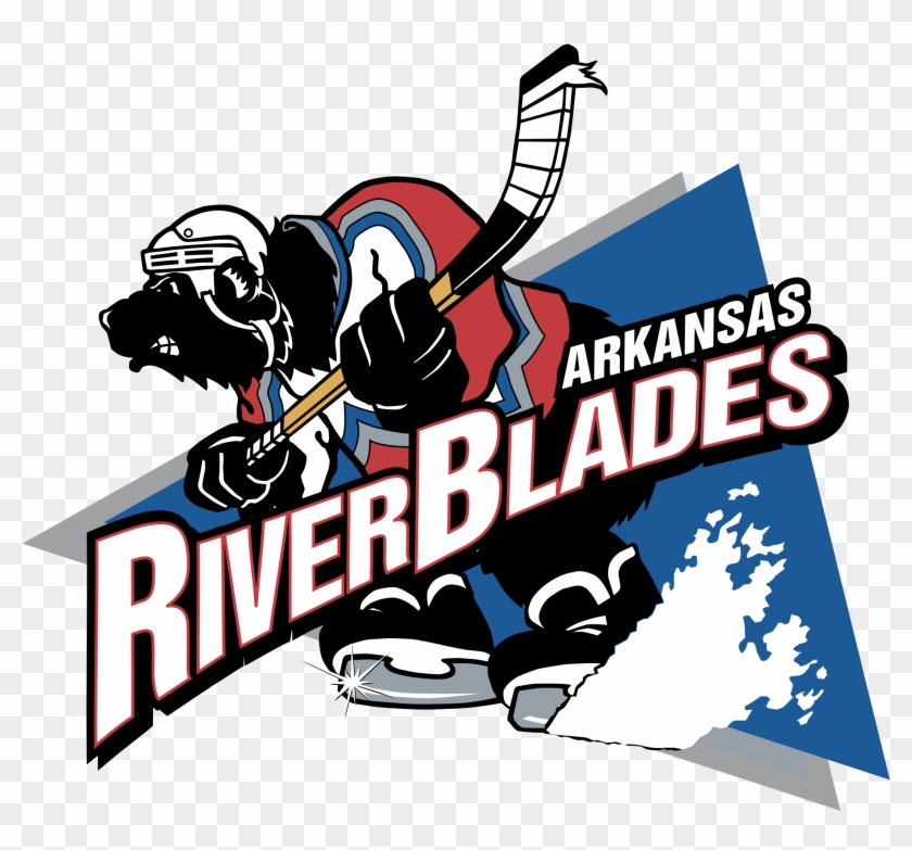 Riverblades Logo Png Transparent Clip Art Royalty Free - Arkansas Riverblades #1407822