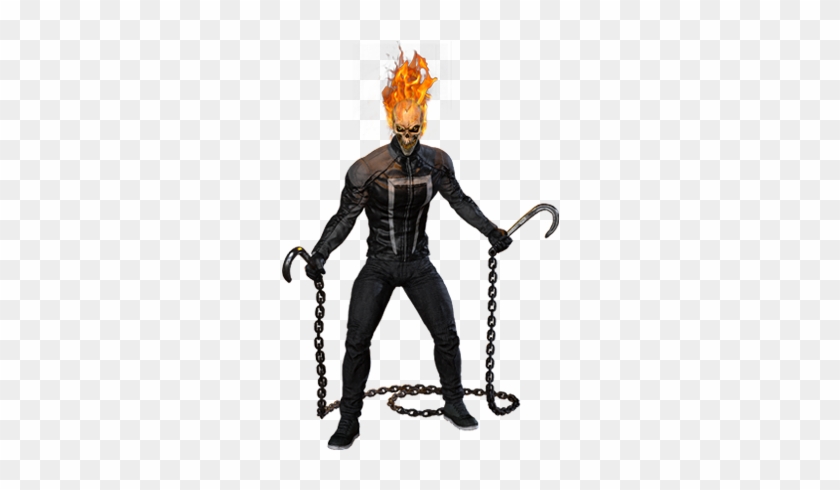 Western Drawing Ghost Rider - Ghost Rider Robbie Reyes Png #1407943