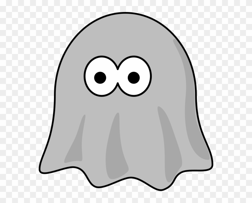 Clipart Ghost Gray Ghost Clip Art At Clker Com Vector - Clip Art #1407951