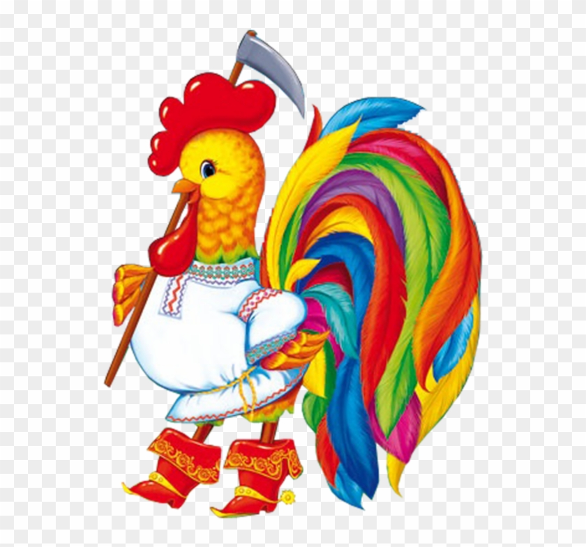 Tyúkok Chicken Crafts, Chicken Art, Rooster Art, Cartoon - Петушок Пнг #1407984