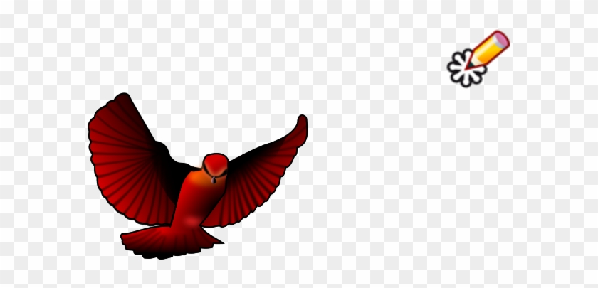 Flying Cardinal Clip Art #1408018