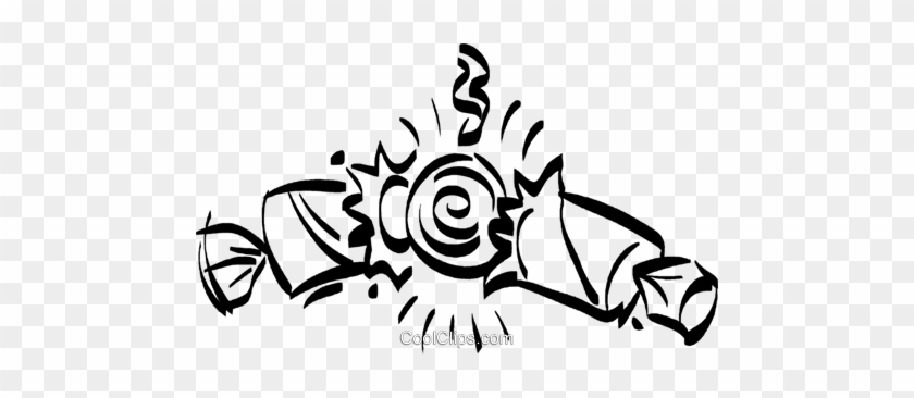 Christmas Surprise Royalty Free Vector Clip Art Illustration - Christmas Surprise Royalty Free Vector Clip Art Illustration #1408101