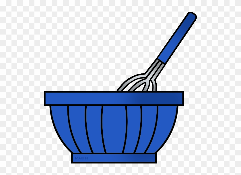 Blue Mixing Bowl - Mix Clipart #1408161