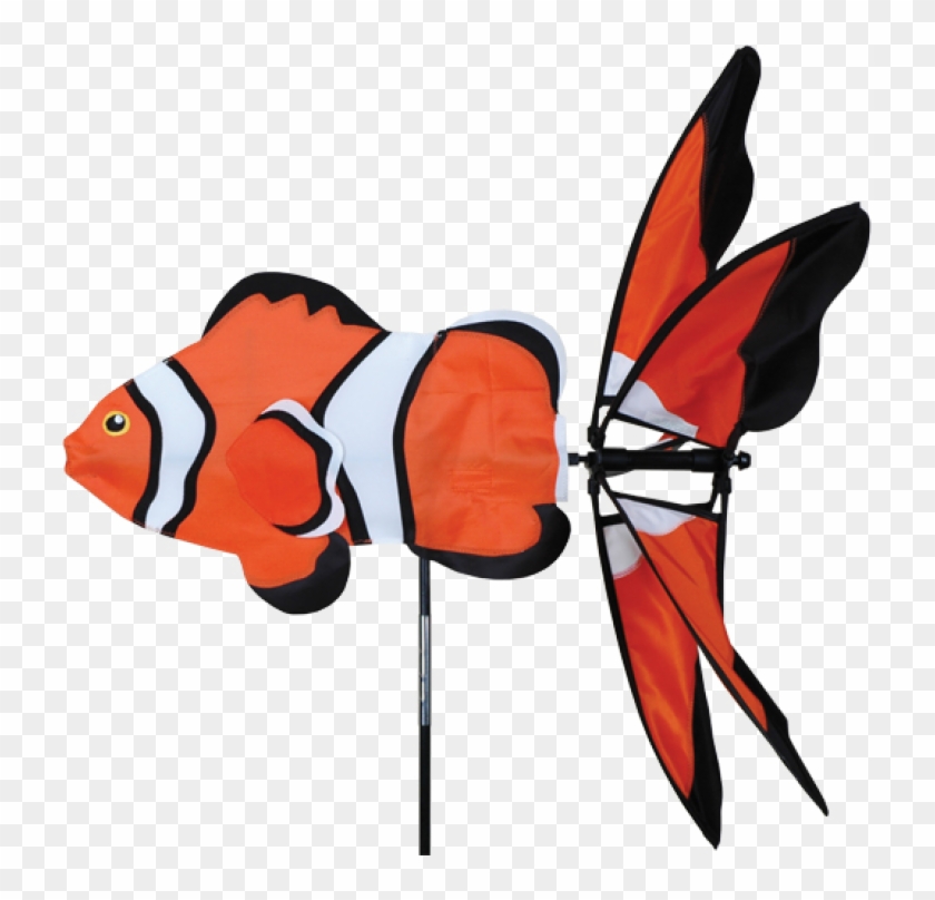 Clown Fish Spinner - Aquatic Life Wind Spinner - Small Clown Fish #1408197