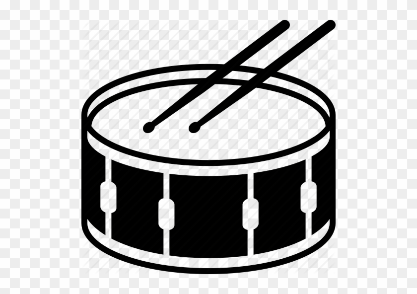 Drumsticks Drawing Music - Snare Drum Vector #1408301