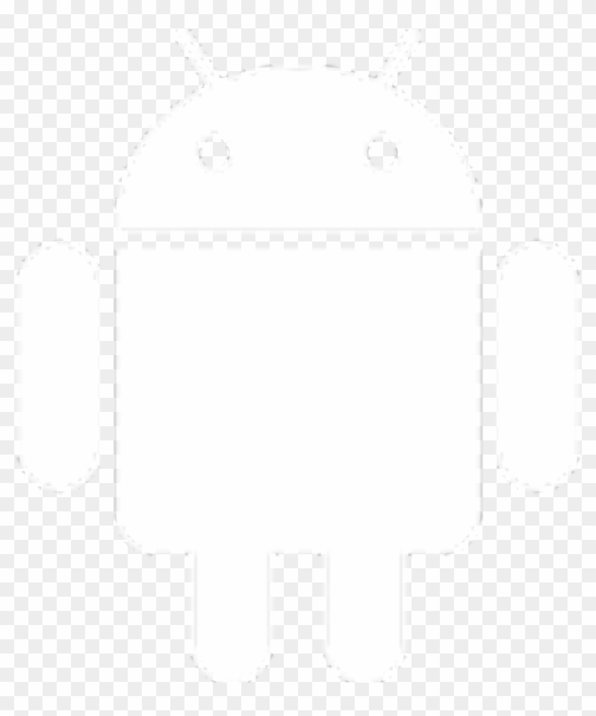 Download Android App - Android Symbol White Icon #1408314