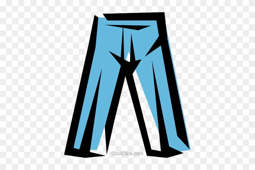 Pants Royalty Free Vector Clip Art Illustration - Illustration #1408434