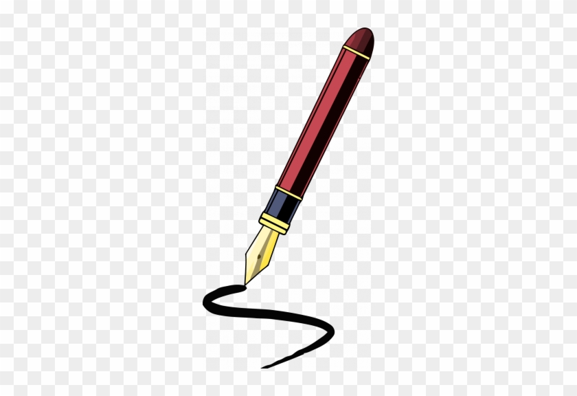 Pencil Clipart Png - Fountain Pen Clip Art #1408707