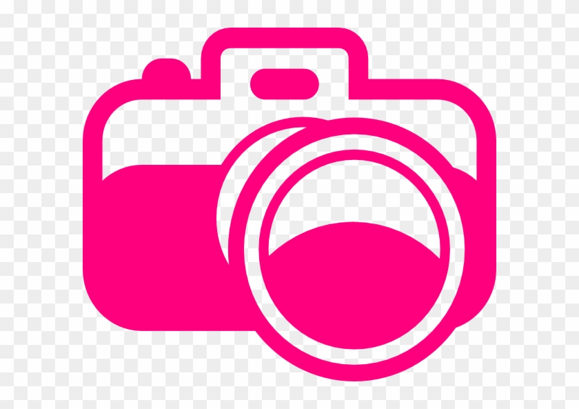 Photo Camera Clipart Pink - Pink Camera Clipart #1408757