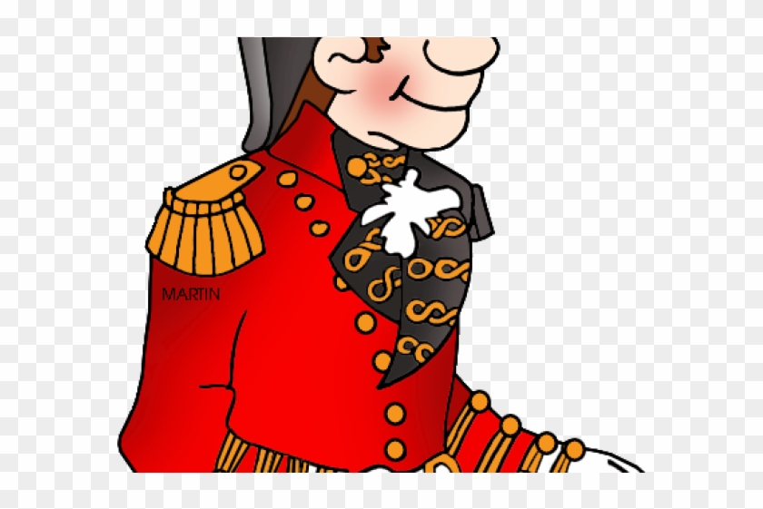 Military Clipart Phillip Martin - Revolutionary War British Soldier Cartoon #1408826