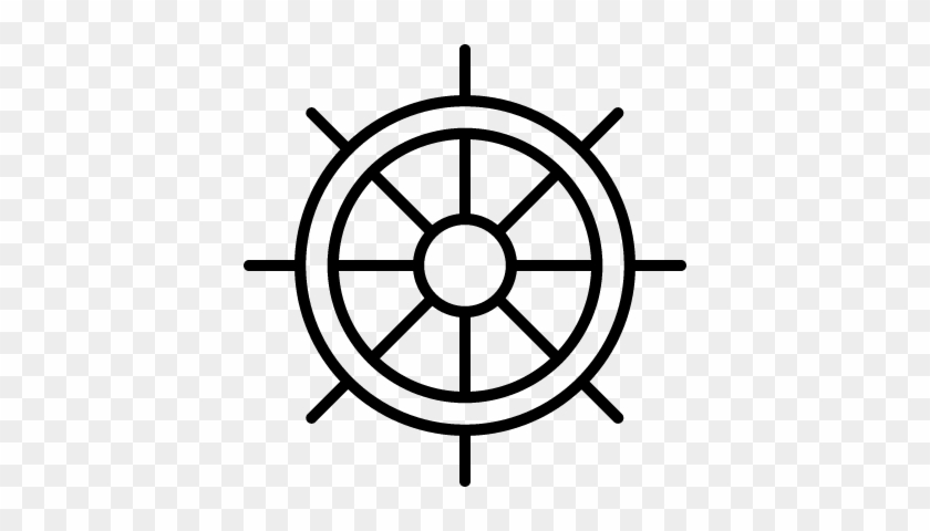 Ship Steering Wheel Vector - Wheels Drawing Cartoon - Free Transparent PNG  Clipart Images Download