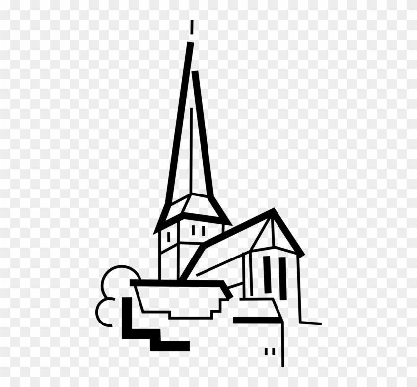 Church Spire Png - Vector Graphics #1409000