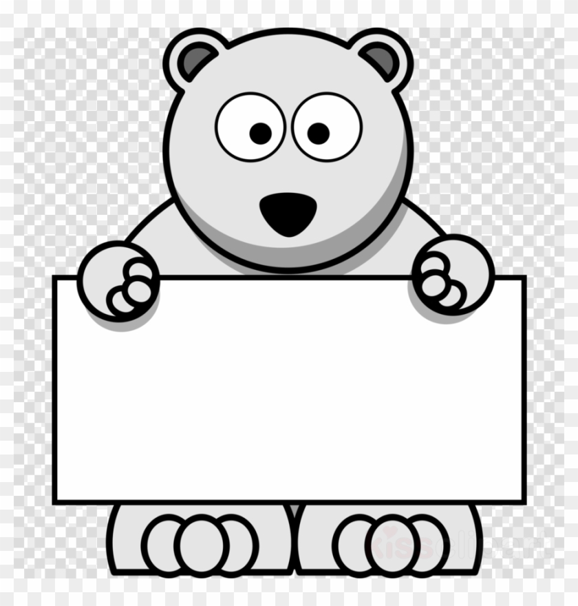 Cartoon Polar Bear Clipart Polar Bear Clip Art - Png Clipart Polar Bear Png #1409028
