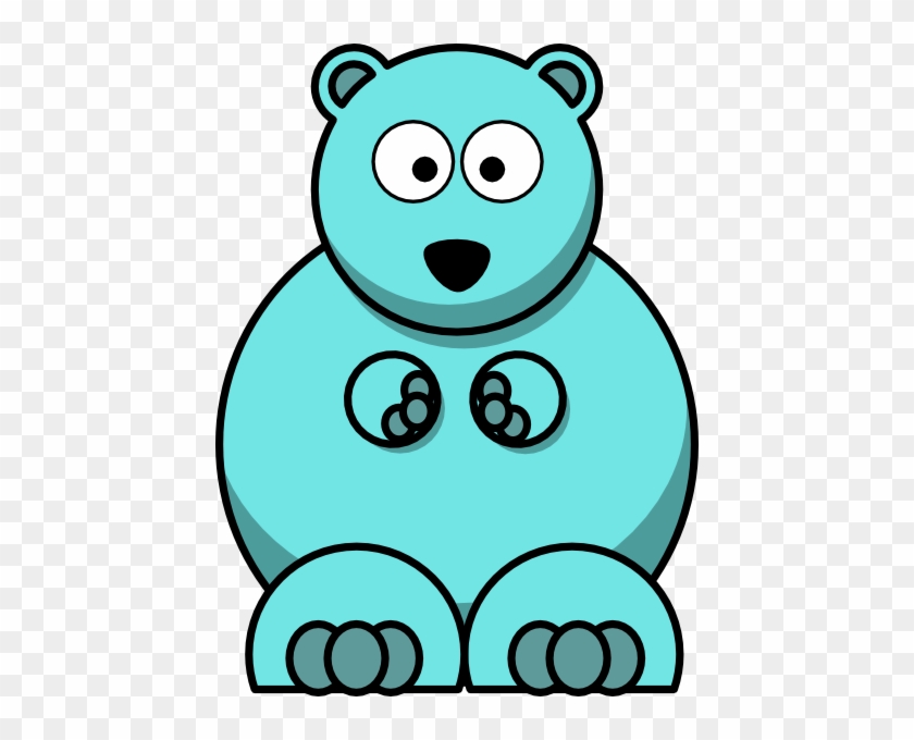 How To Set Use Light Blue Bear Svg Vector - How To Set Use Light Blue Bear Svg Vector #1409039