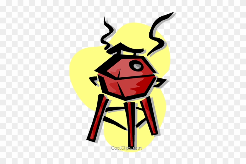 Barbecue Royalty Free Vector Clip Art Illustration - Cartoon #1409055