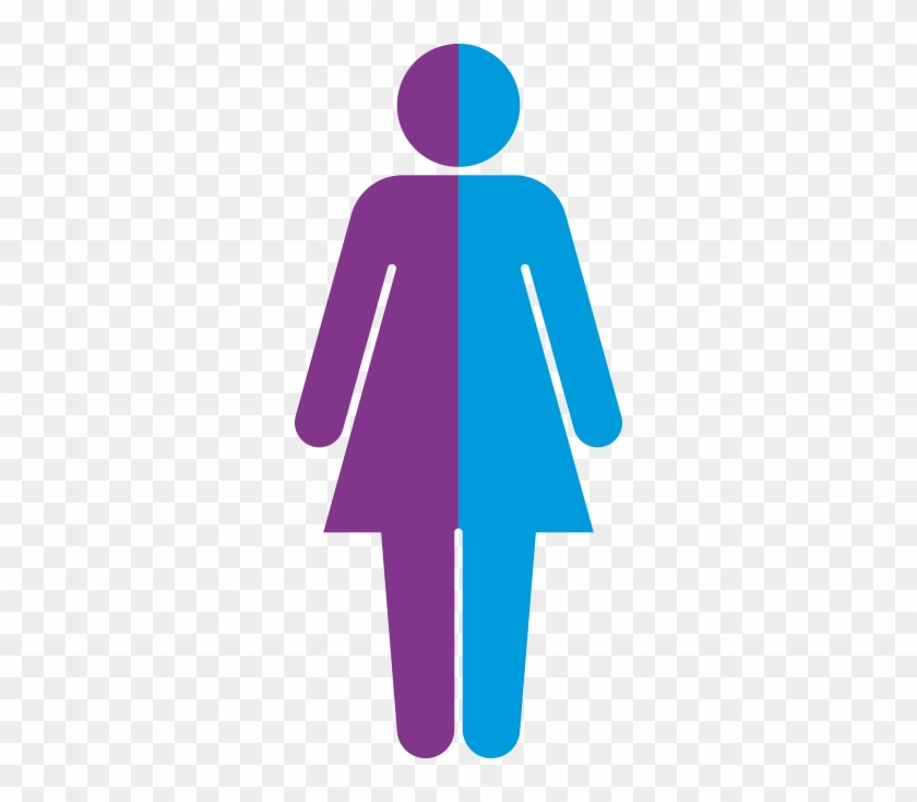 About Half Of Adolescent Pregnancies Are Unintended - Female Toilet Signs Clip Art #1409114