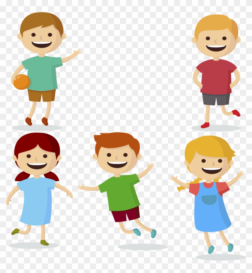 Toddler Vector Child Figure - Clip Art #1409147