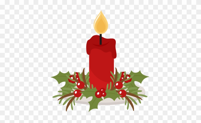 Christmas Candle Clipart Clip Art Christmas Christmas - Christmas Candle Cut Out #1409210