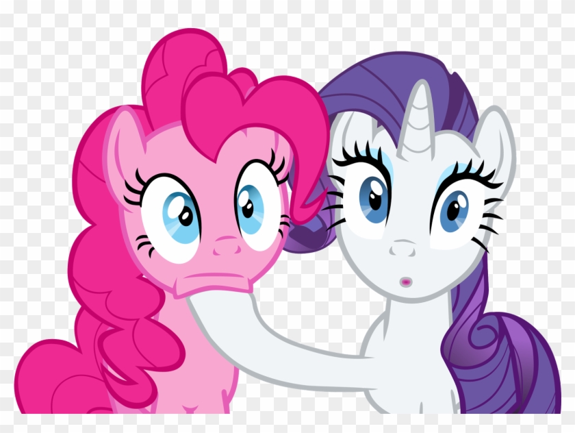 Real Life Pinkie Pie Download - Rarity And Pinkie Pie Vector #1409288