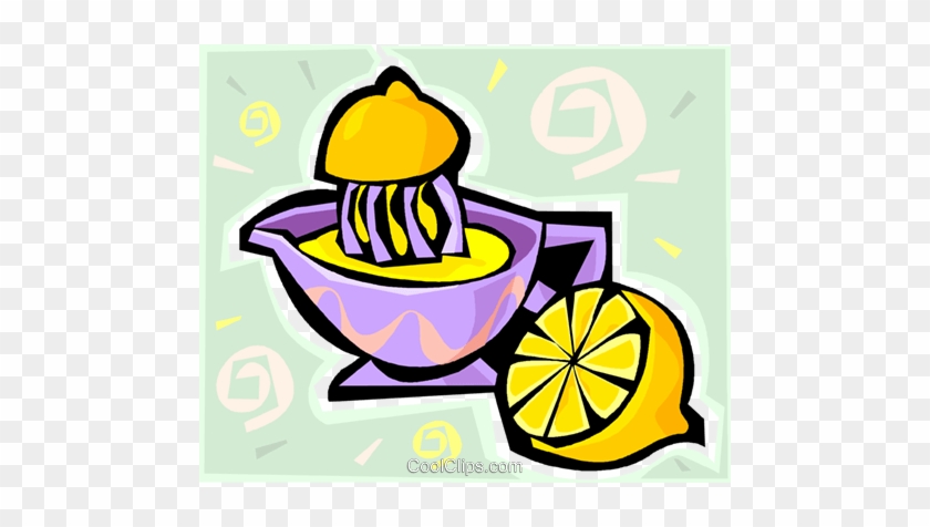 Lemonade, Juicer Royalty Free Vector Clip Art Illustration - Lemonade, Juicer Royalty Free Vector Clip Art Illustration #1409332