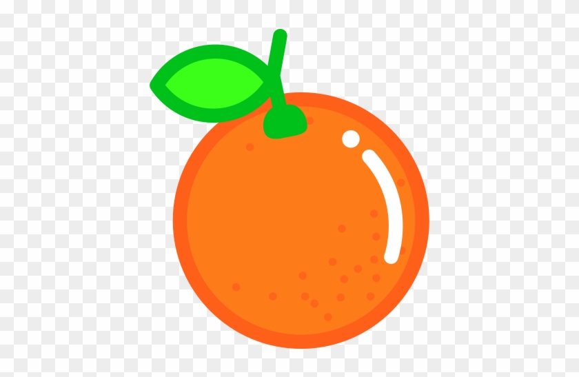 Orange Icon - 卡通 手繪 水果 #1409365