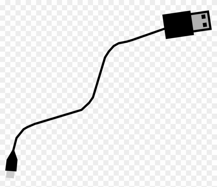 Ac Adapter Micro-usb Electrical Cable Computer Icons - Usb Cable Icon Png #1409434