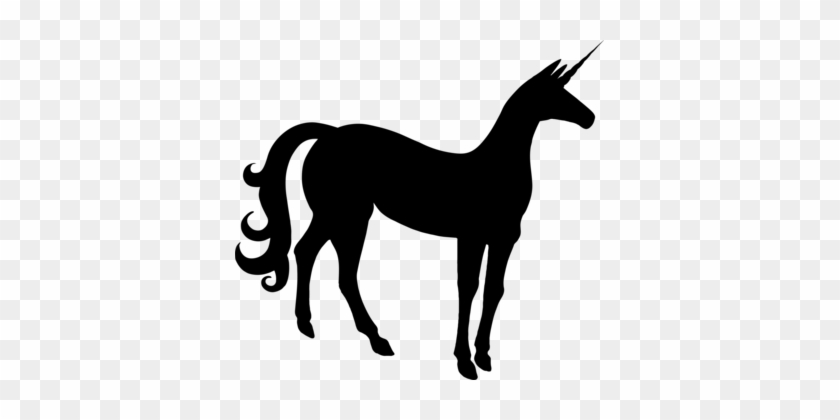 Horse Dog Unicorn Computer Icons Silhouette - Boxer Dog Graphic #1409437
