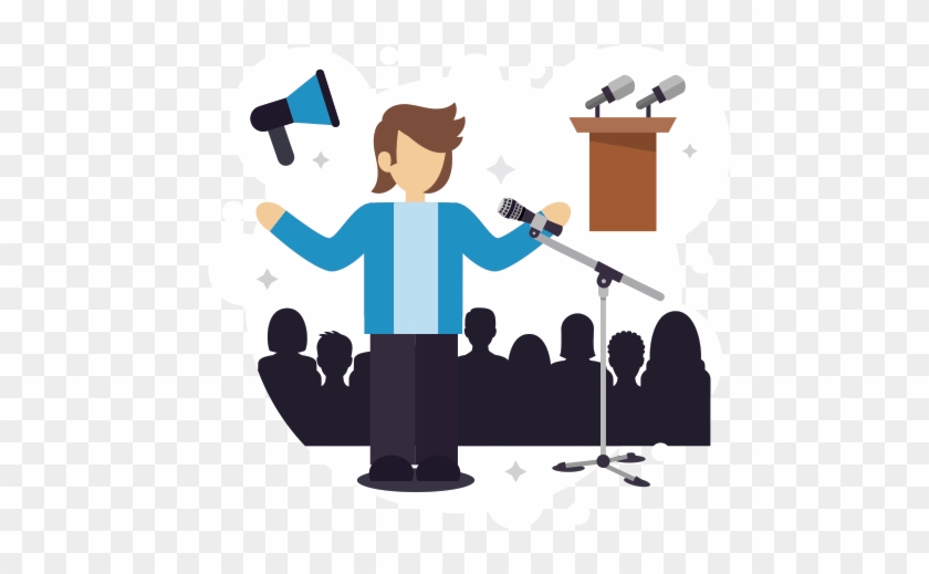 Clipart Library Library Keynotes - Public Speaking #1409442