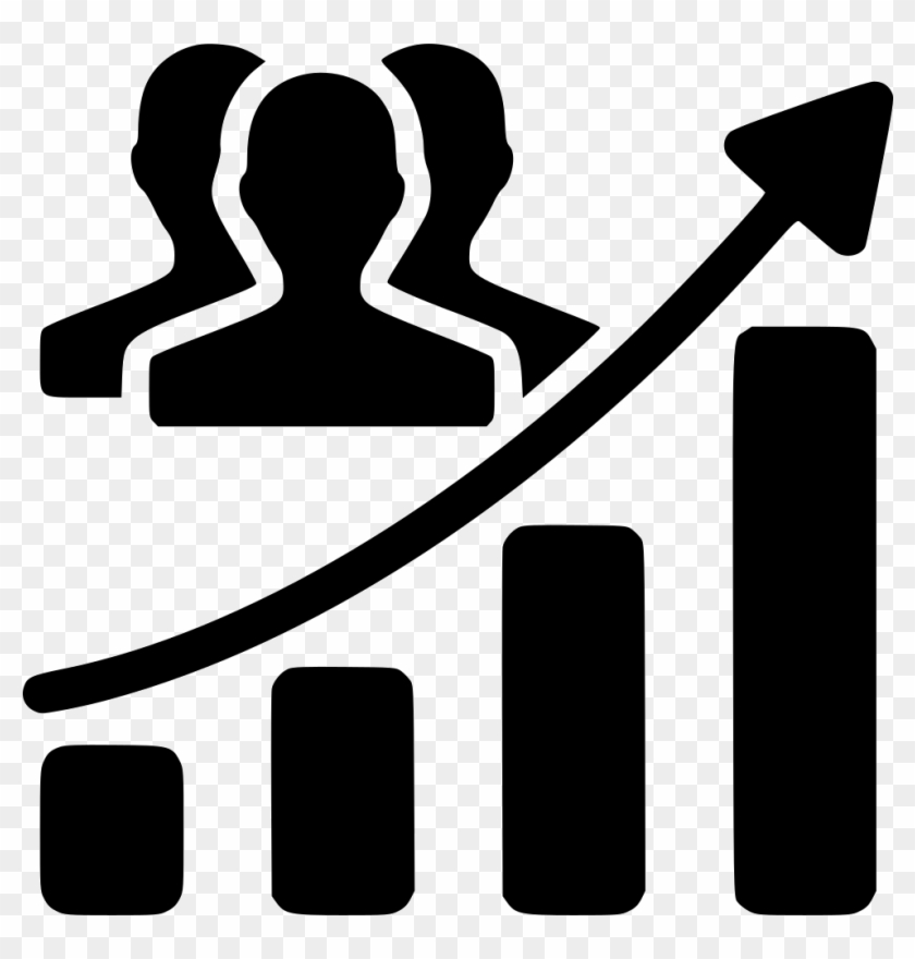 Audience Growth Chart Svg Png Icon Free Download - Audience Growth Icon #1409449