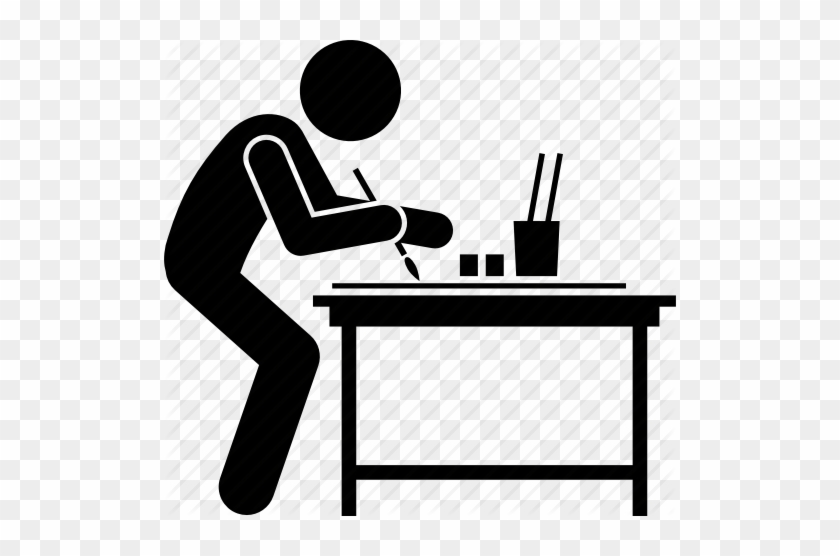 Jpg Royalty Free Stock Jobs And Occupations By - Person Drawing Icon #1409476