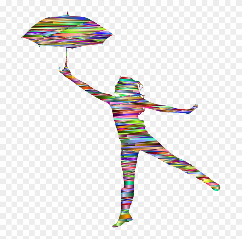 Painting Drawing Silhouette Computer Icons Fashion - Umbrella Abstract #1409482
