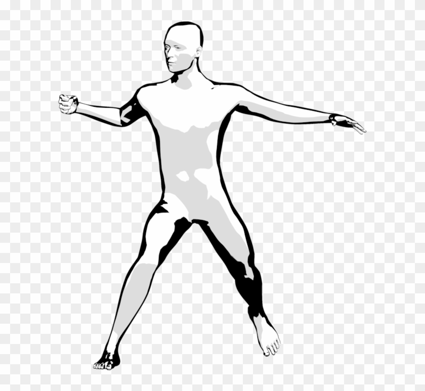 Motion Human Drawing Finger - Desen Om In Miscare #1409514