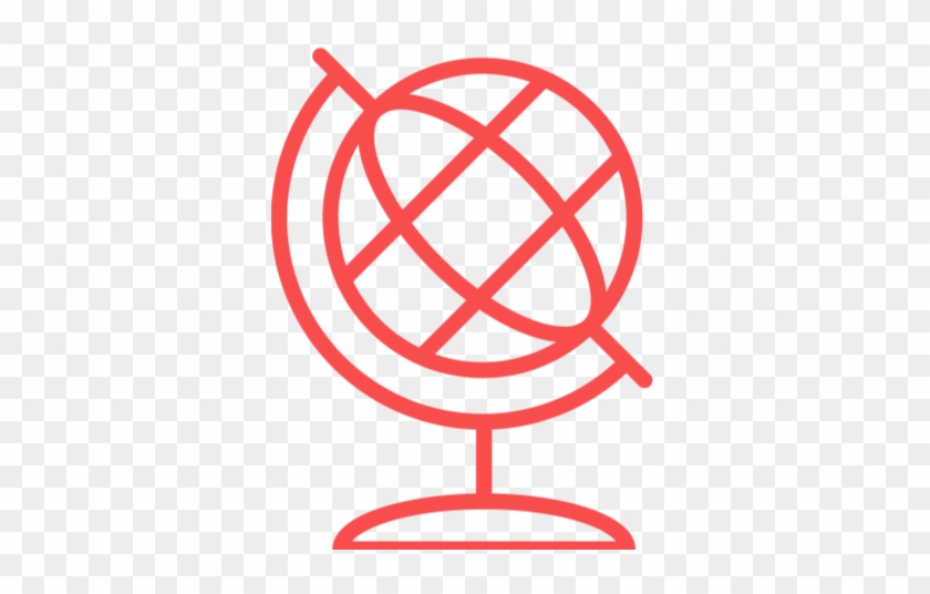 Circle Alt Circle Hover Alt Globe - Simbolo Geografia Png #1409560