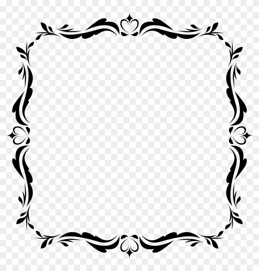 Big Image - Filigree Clipart #1409572