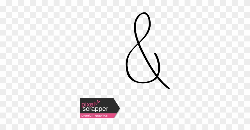 Ampersand Doodle Template - Ampersand Drawing #1409617