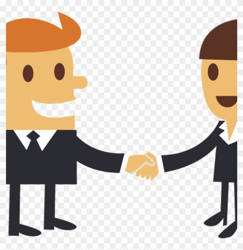 People Shaking Hands Clipart 19 Men Shaking Hands Image - Shake Hands Cartoon Png #1409693