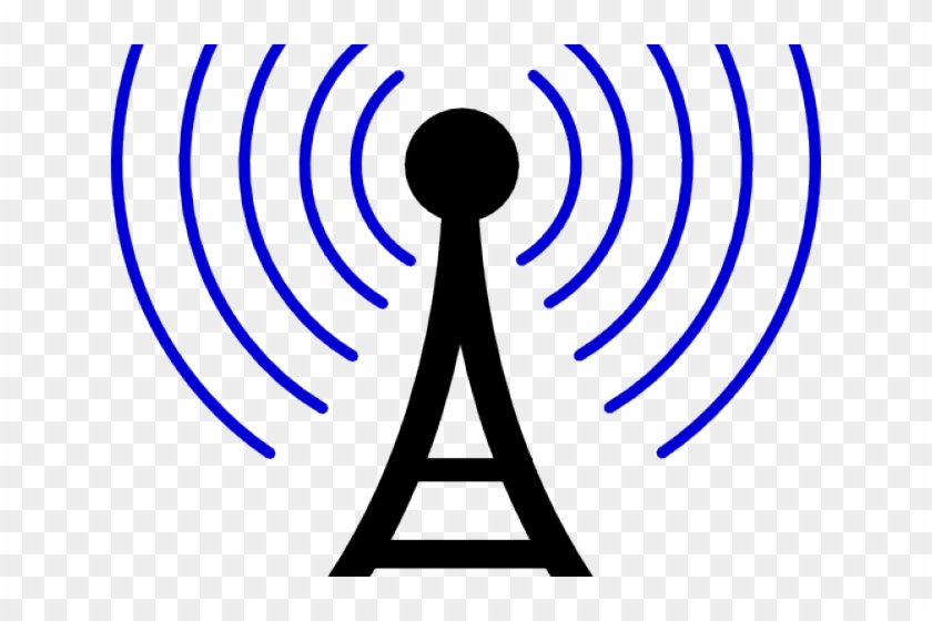 Antenna Clipart Vector - Radio Waves Icon Png - Full Size PNG Clipart ...