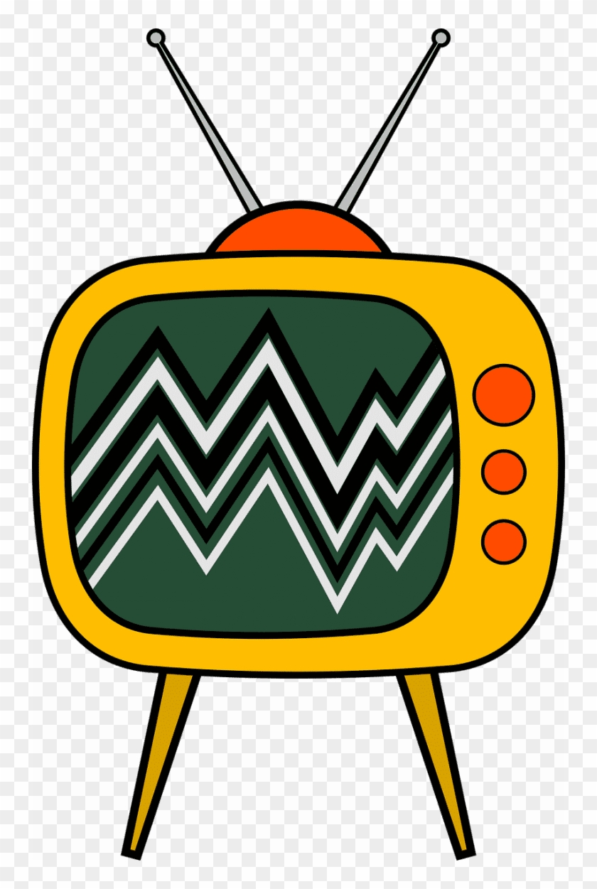 Antenna Cartoon Clipart Aerials Clip Art - Tv Cartoon Png #1409843