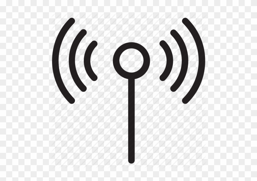 Antenna Icon Clipart Aerials Computer Icons Wi-fi - Radio Wave #1409862