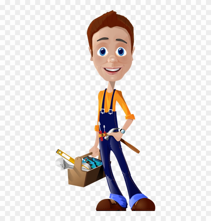 Personnages, Illustration, Individu, Personne, Gens - Best Gift - Plumber Worker Cartoon Hoodie/t-shirt/mug #1409920