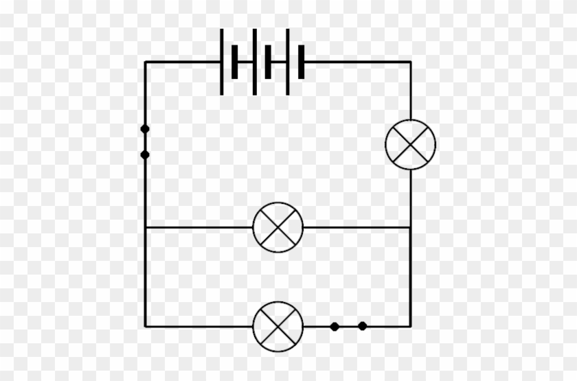 Natural Sciences Grade 9 Electric Shock Clip Art Electrical - 3 Cells In Parallel #1410028