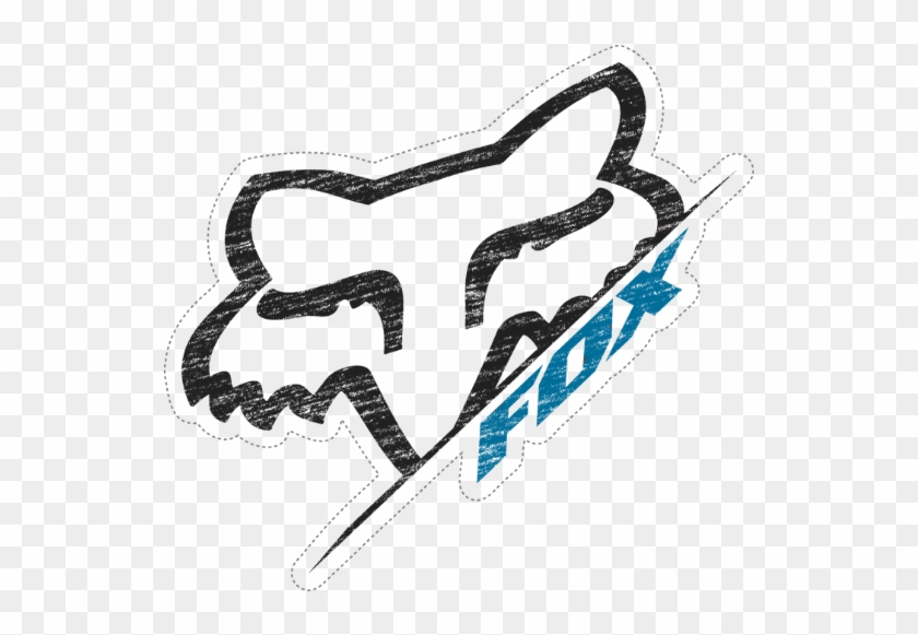 Fox Sticker Fox Racing Tattoos, Fox Racing Logo, Fox - Logo Fox Racing Png #1410041