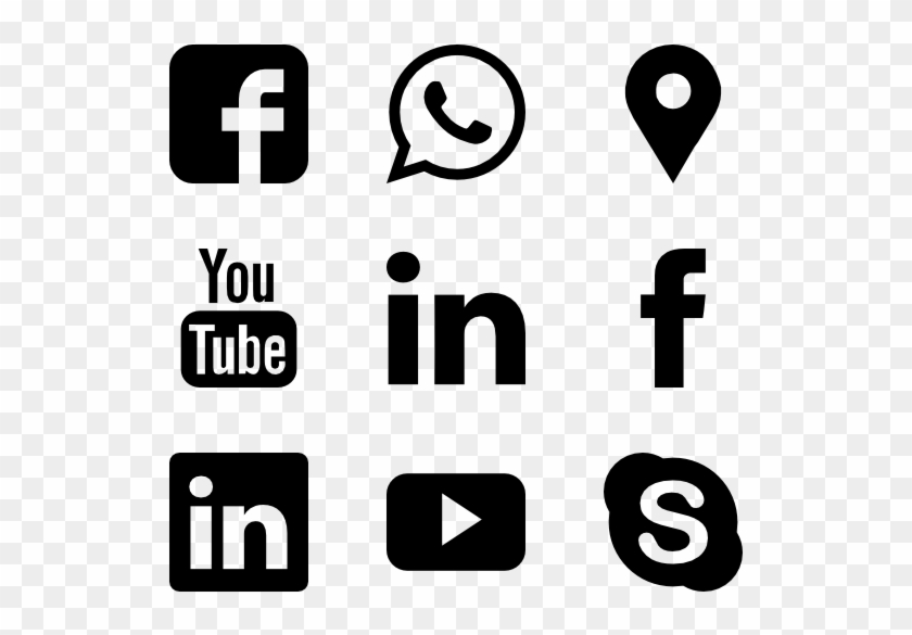 Simpleicon Social Media - Logo Of Social Networking Sites #1410084
