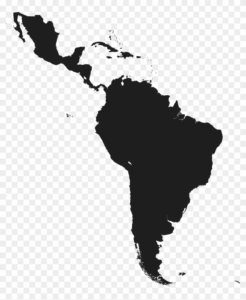 Strikingly Inpiration South America Silhouette At Getdrawings - South America Silhouette Png #1410092