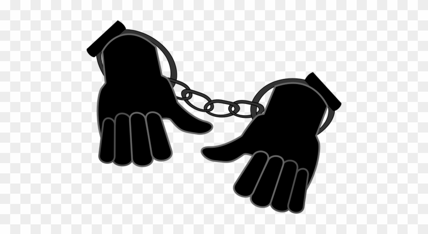 Handcuffs Police Officer Arrest Computer Icons - Tangan Di Borgol #1410170