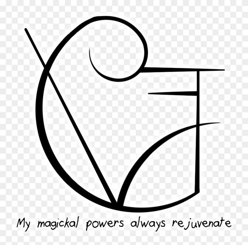 “my Magickal Powers Always Rejuvenate” Sigil Wiccan - Sigil #1410206