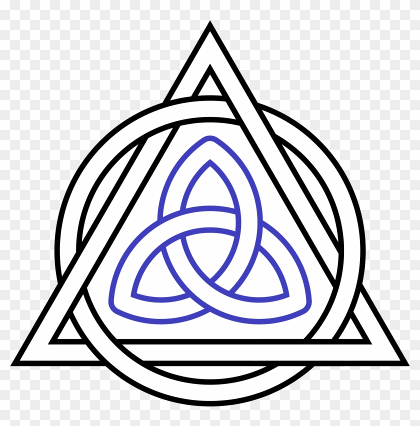 Wiccan Svg - Circle Triangle #1410217