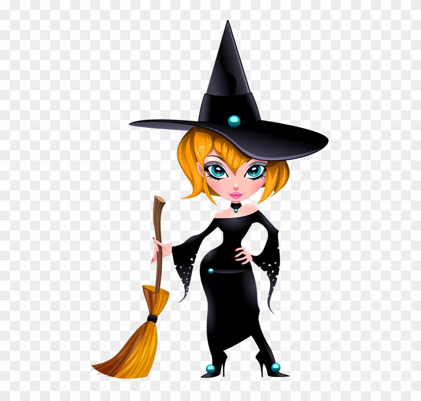 Tubes Halloween - Halloween Clipart The Witch Png #1410218